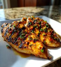 sweet chili lime grilled chicken