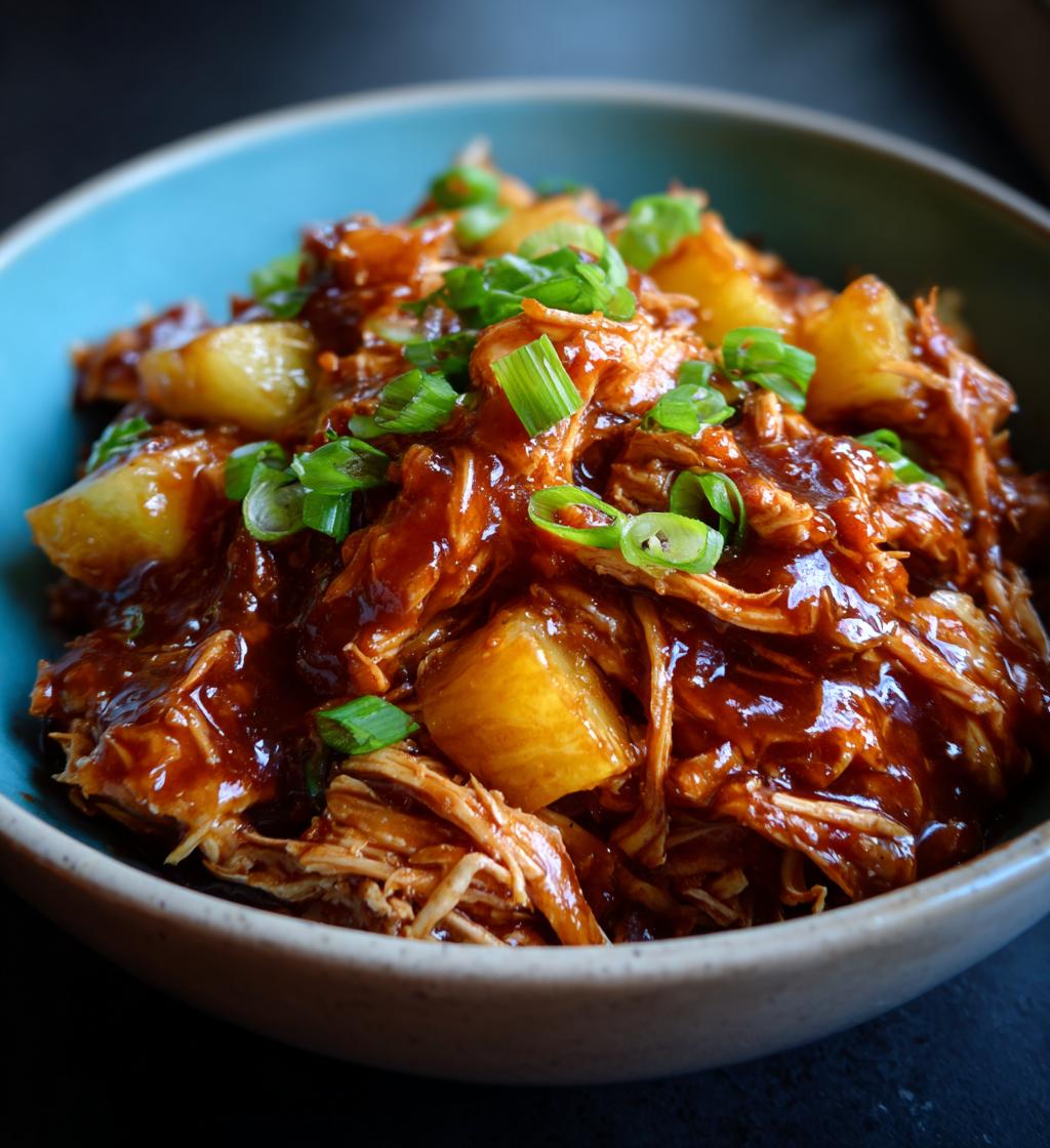 sweet hawaiian crockpot chicken