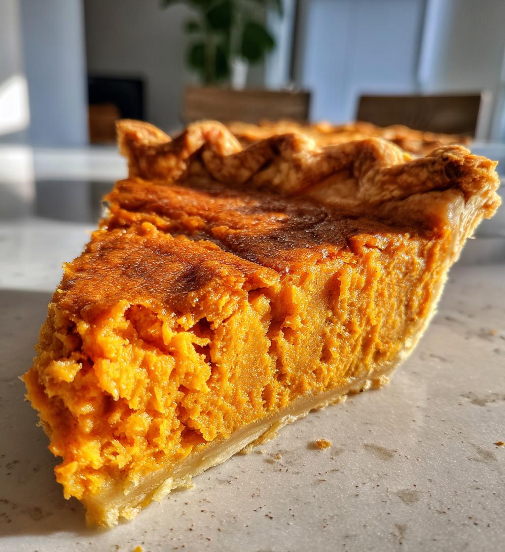 sweet potato pie recipe - detail 1
