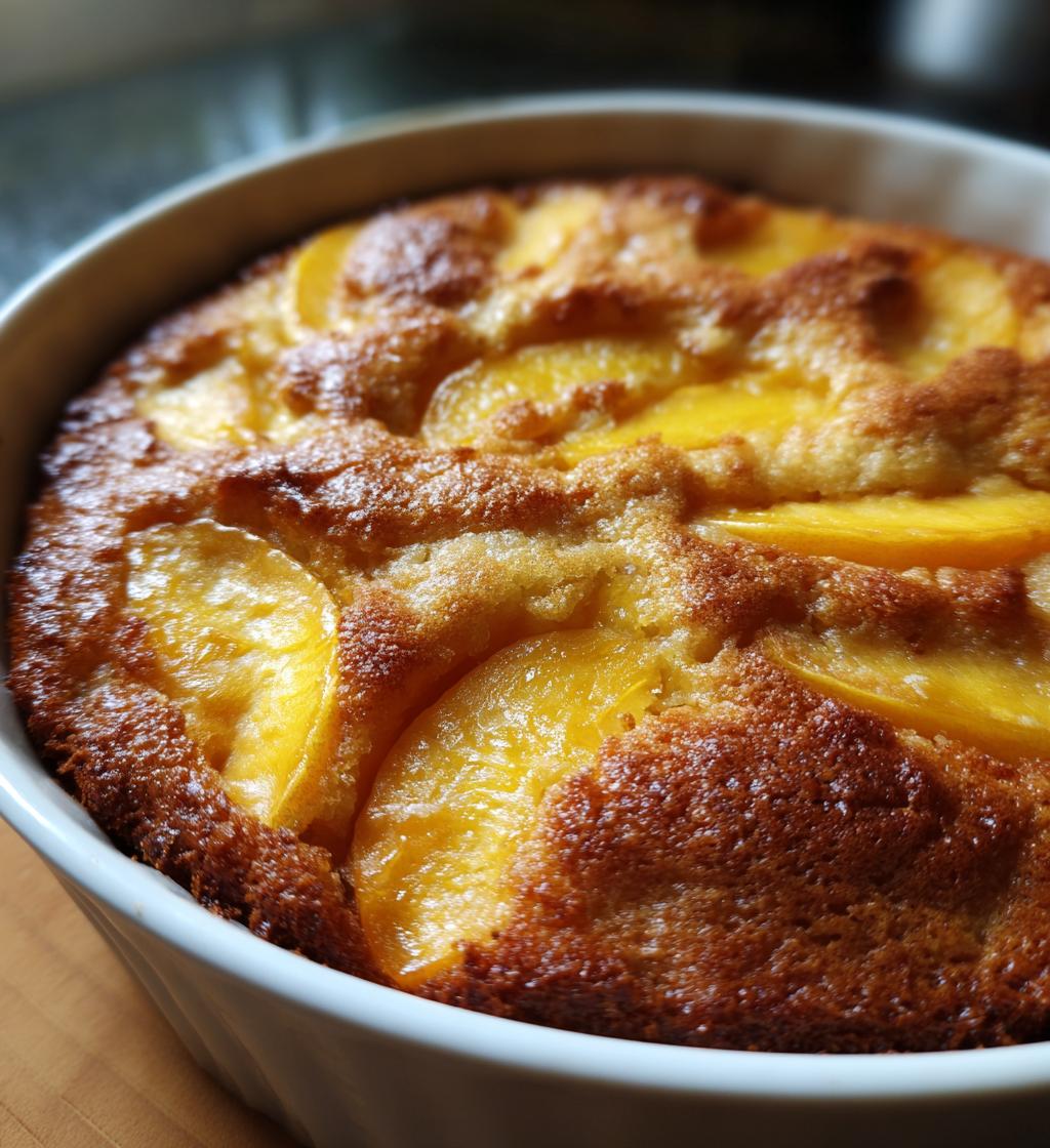 tennessee peach pudding 2