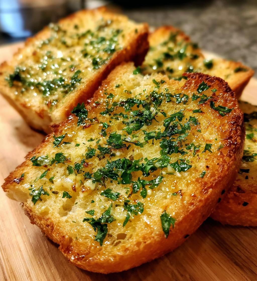 texas toast garlic bread - detail 1