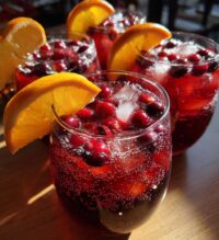 thanksgiving big batch cocktails