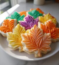 thanksgiving buttercream cookies