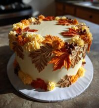 thanksgiving cake decorating easy