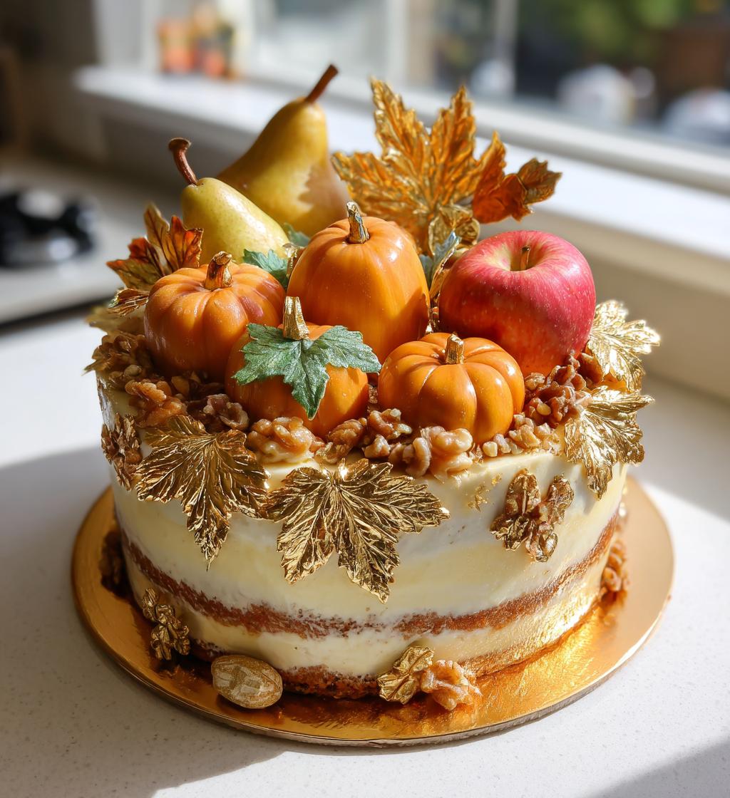 thanksgiving cake ideas decorating