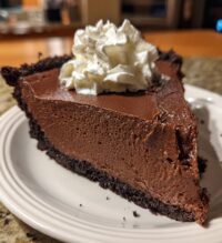 thanksgiving chocolate pie
