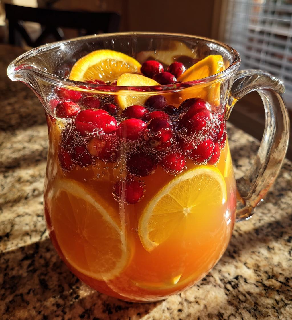 thanksgiving cocktails pitcher