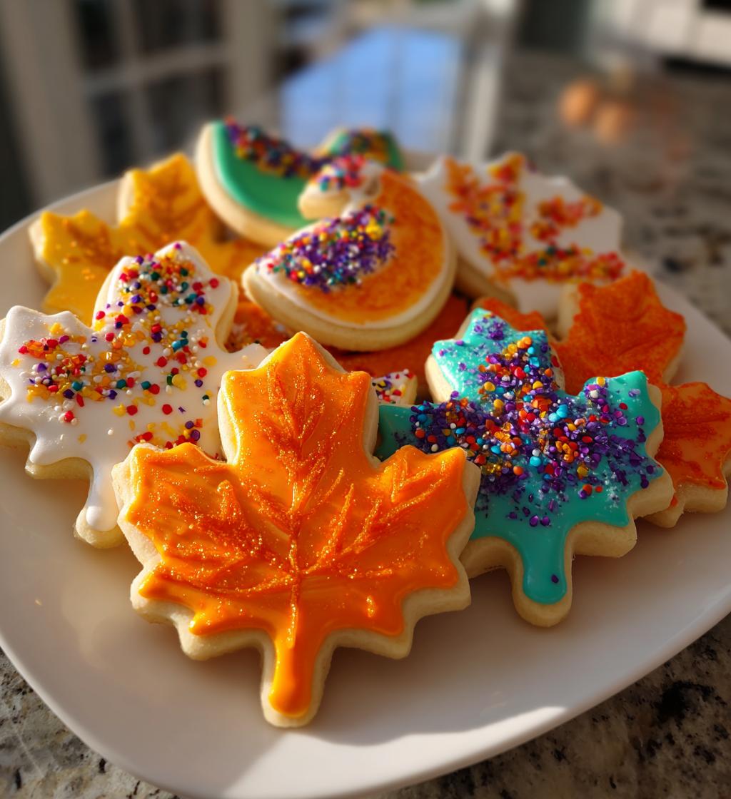 thanksgiving cookie decorating