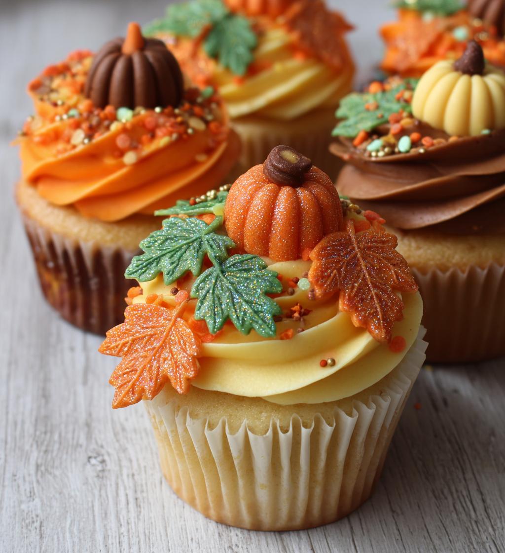thanksgiving cupcake decorating ideas
