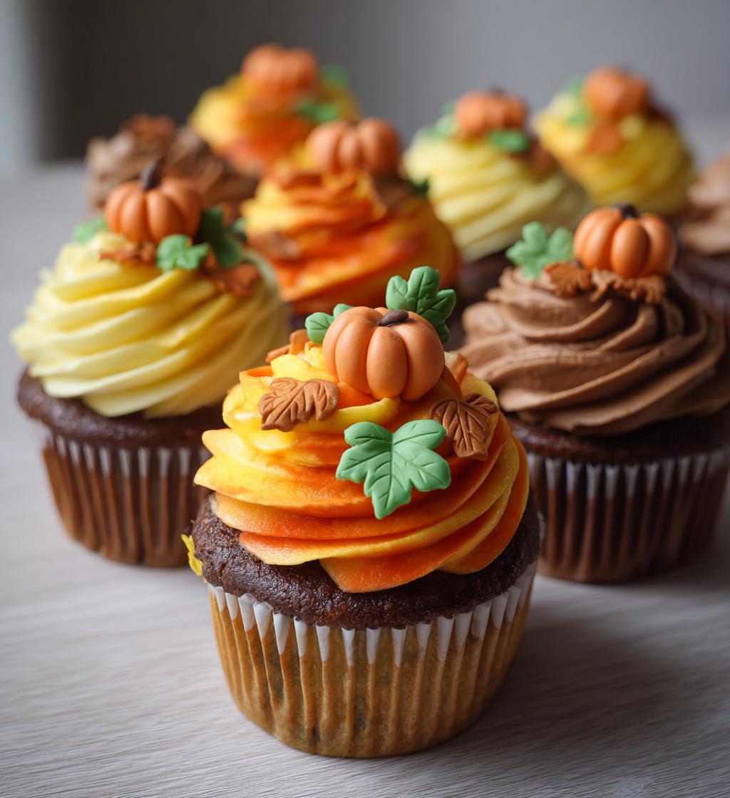 thanksgiving cupcake ideas decoration
