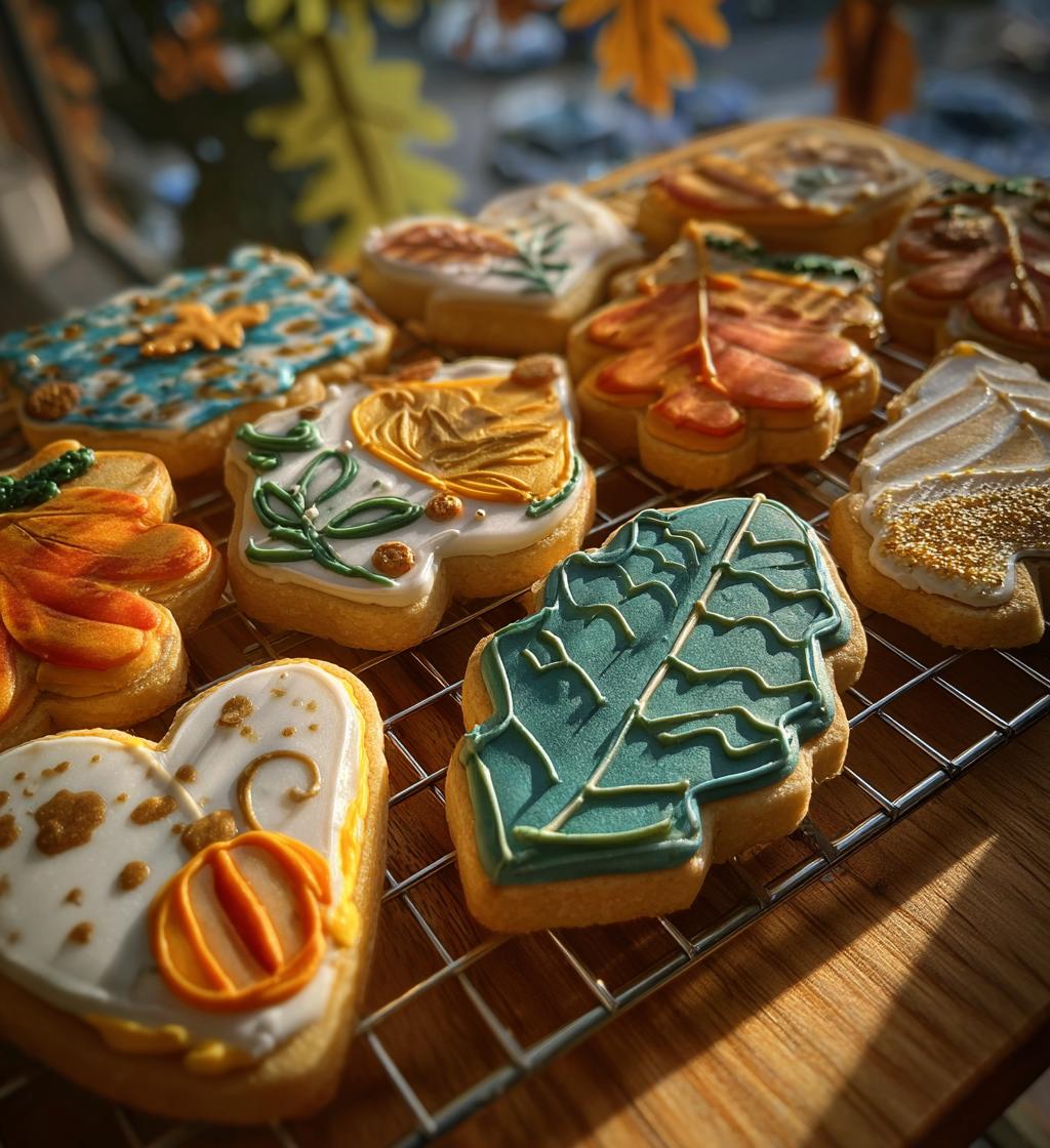thanksgiving cutout cookies