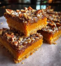 thanksgiving dessert bars
