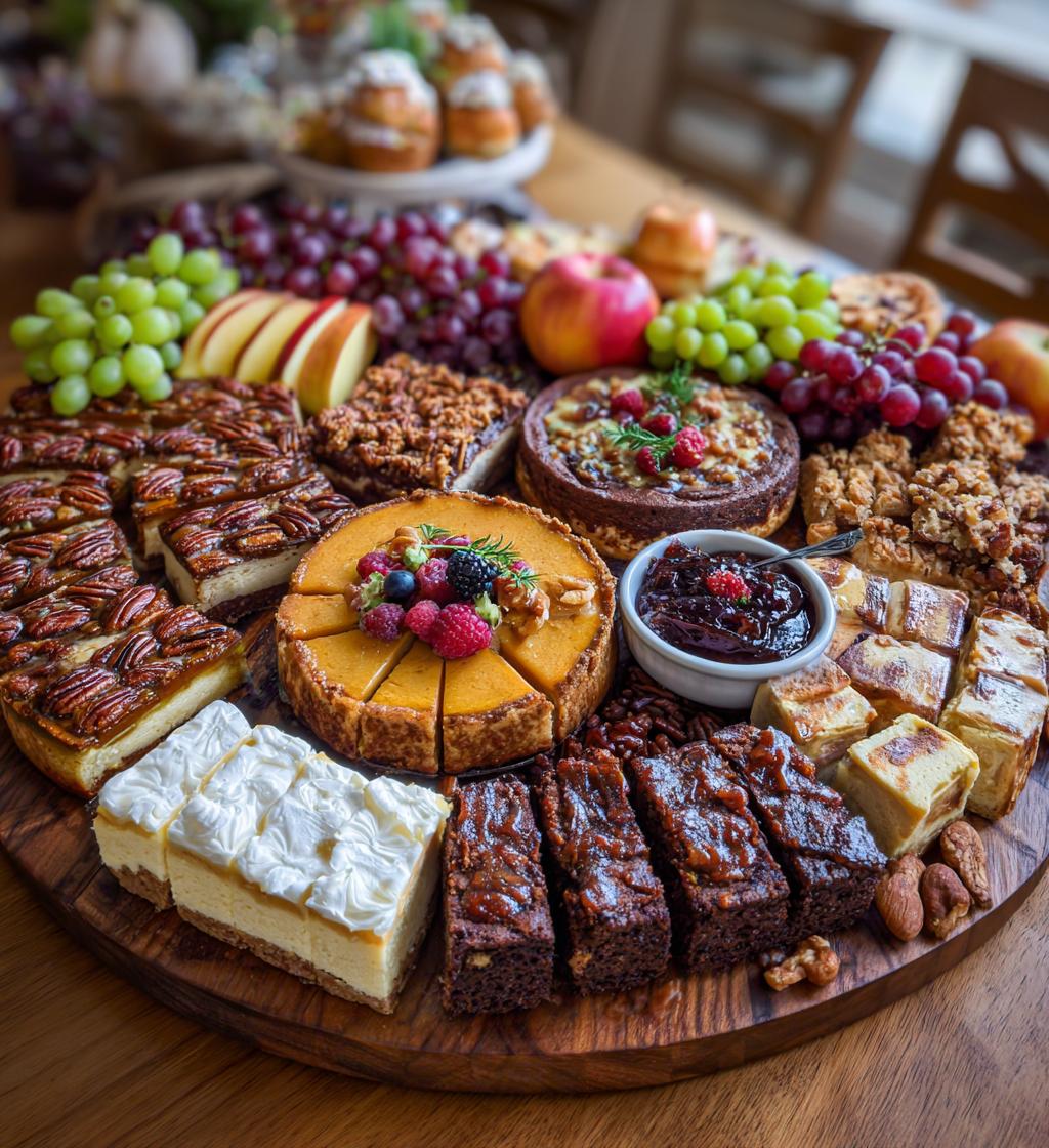 thanksgiving dessert board ideas