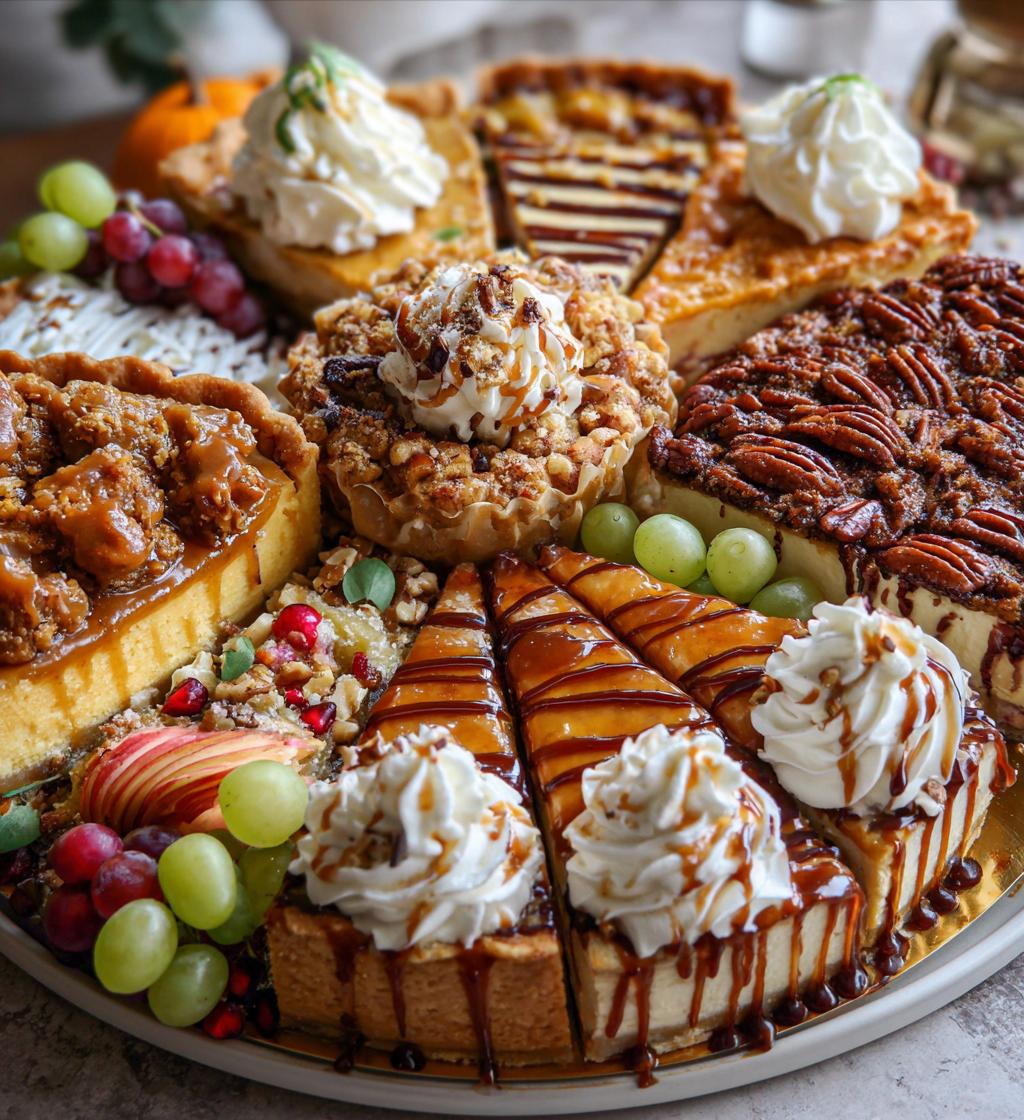 thanksgiving dessert board