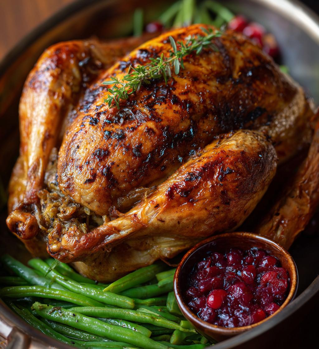 thanksgiving dinner menu