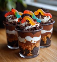 thanksgiving dirt cups