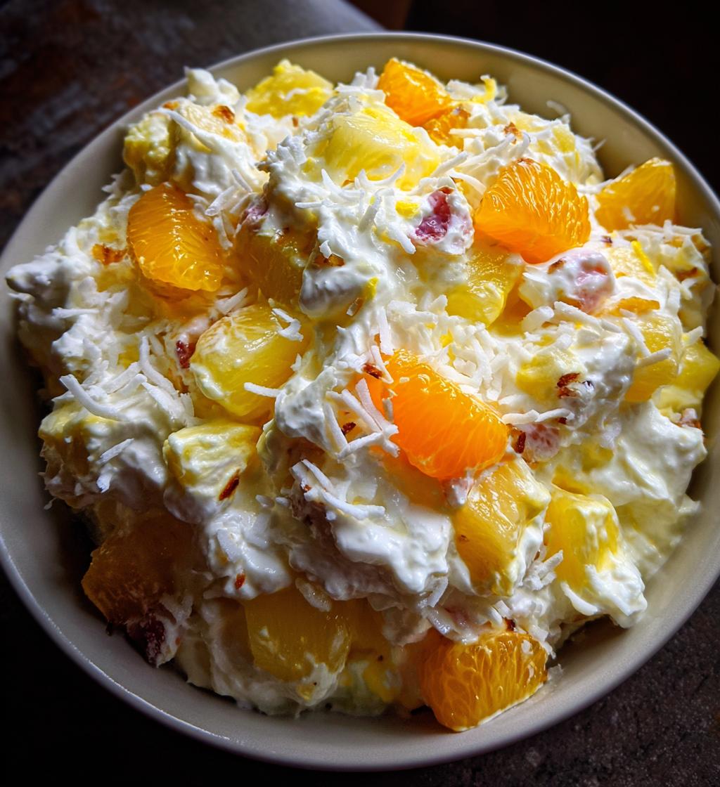 thanksgiving fluff salad