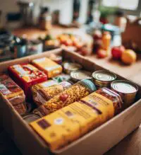 thanksgiving food drive box ideas