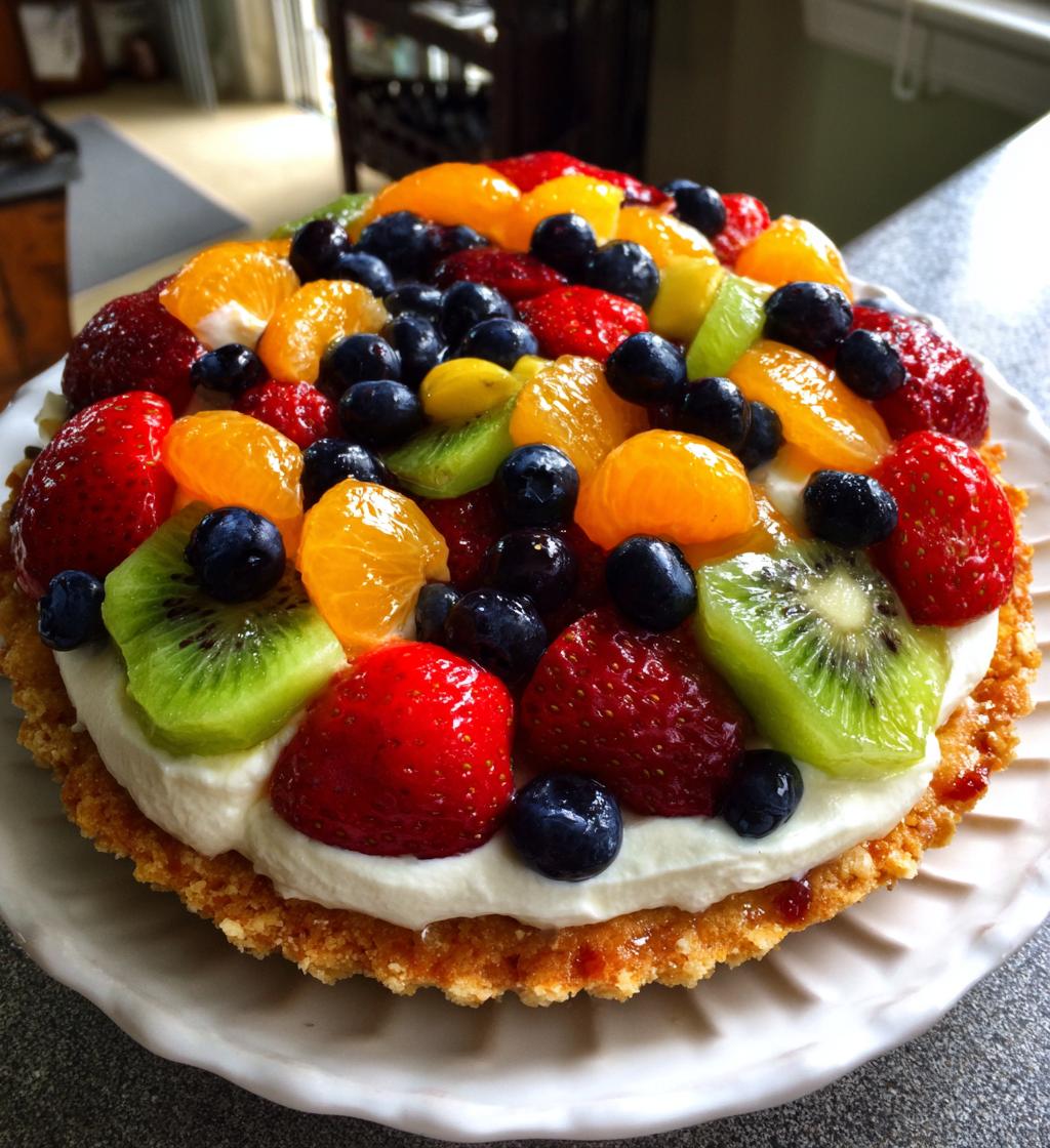 thanksgiving fruit pizza