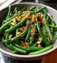 thanksgiving green beans side dishes