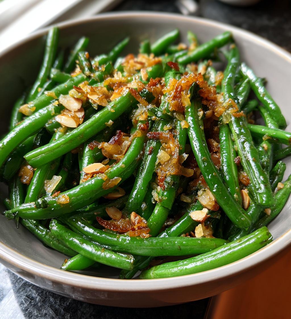 thanksgiving green beans side dishes