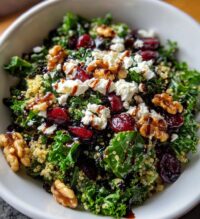 thanksgiving kale salad