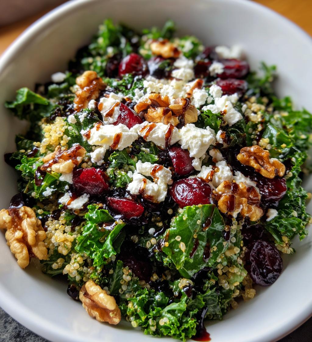 thanksgiving kale salad