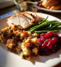 thanksgiving meal for two