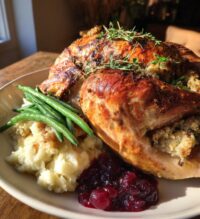 thanksgiving menu design