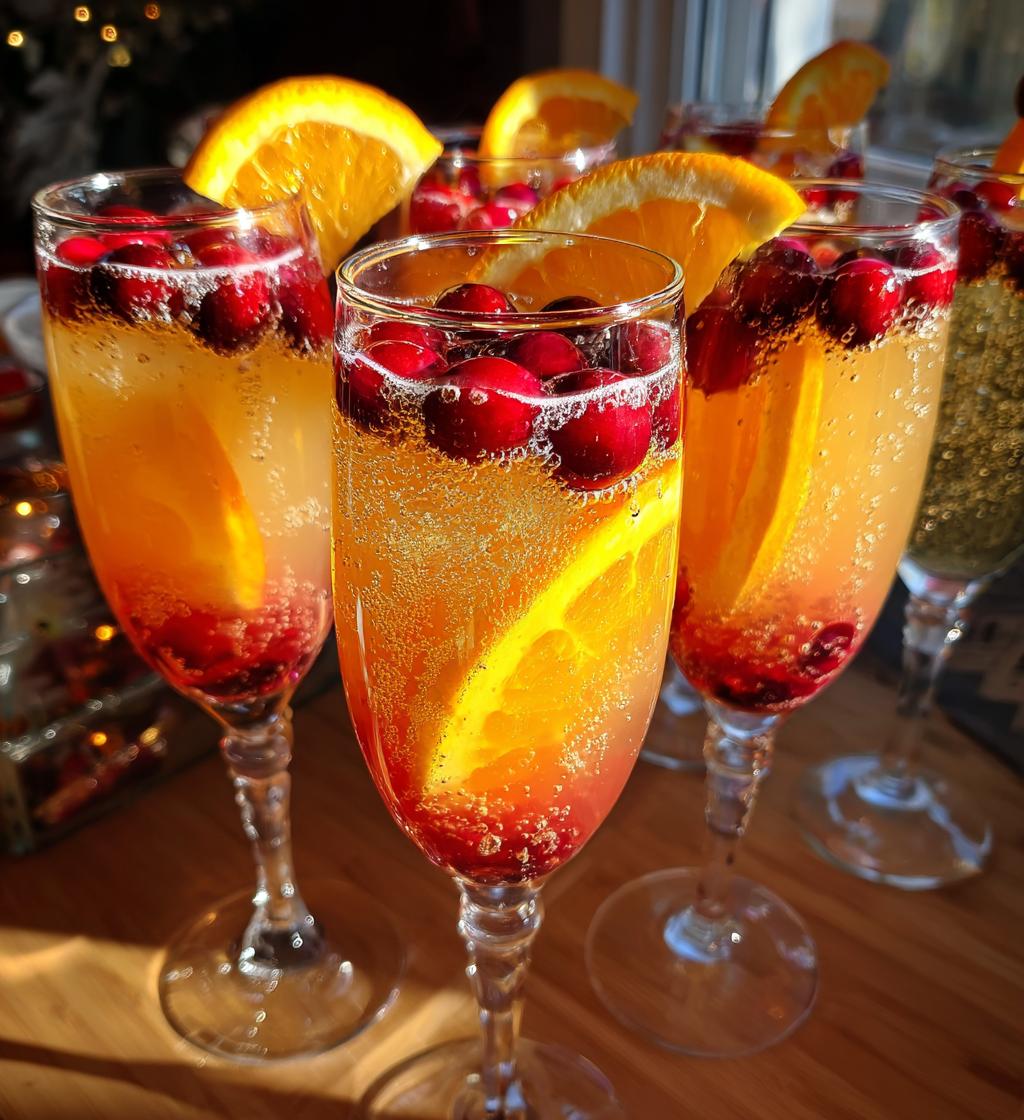 thanksgiving mimosas