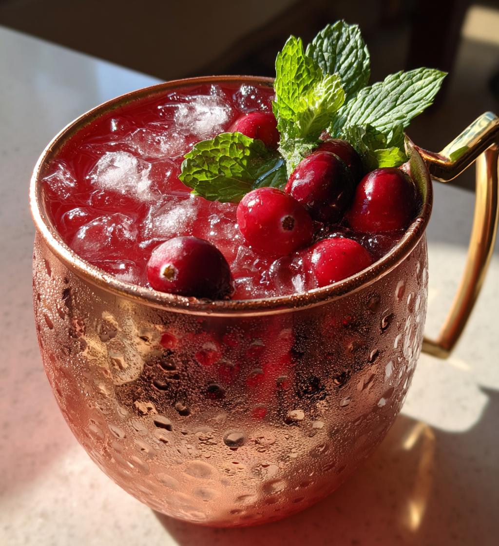 thanksgiving mule drinks