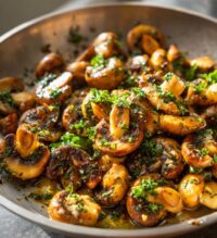 thanksgiving mushrooms side