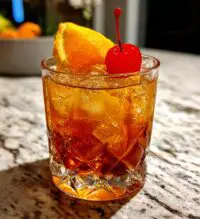 thanksgiving old fashioned cocktail