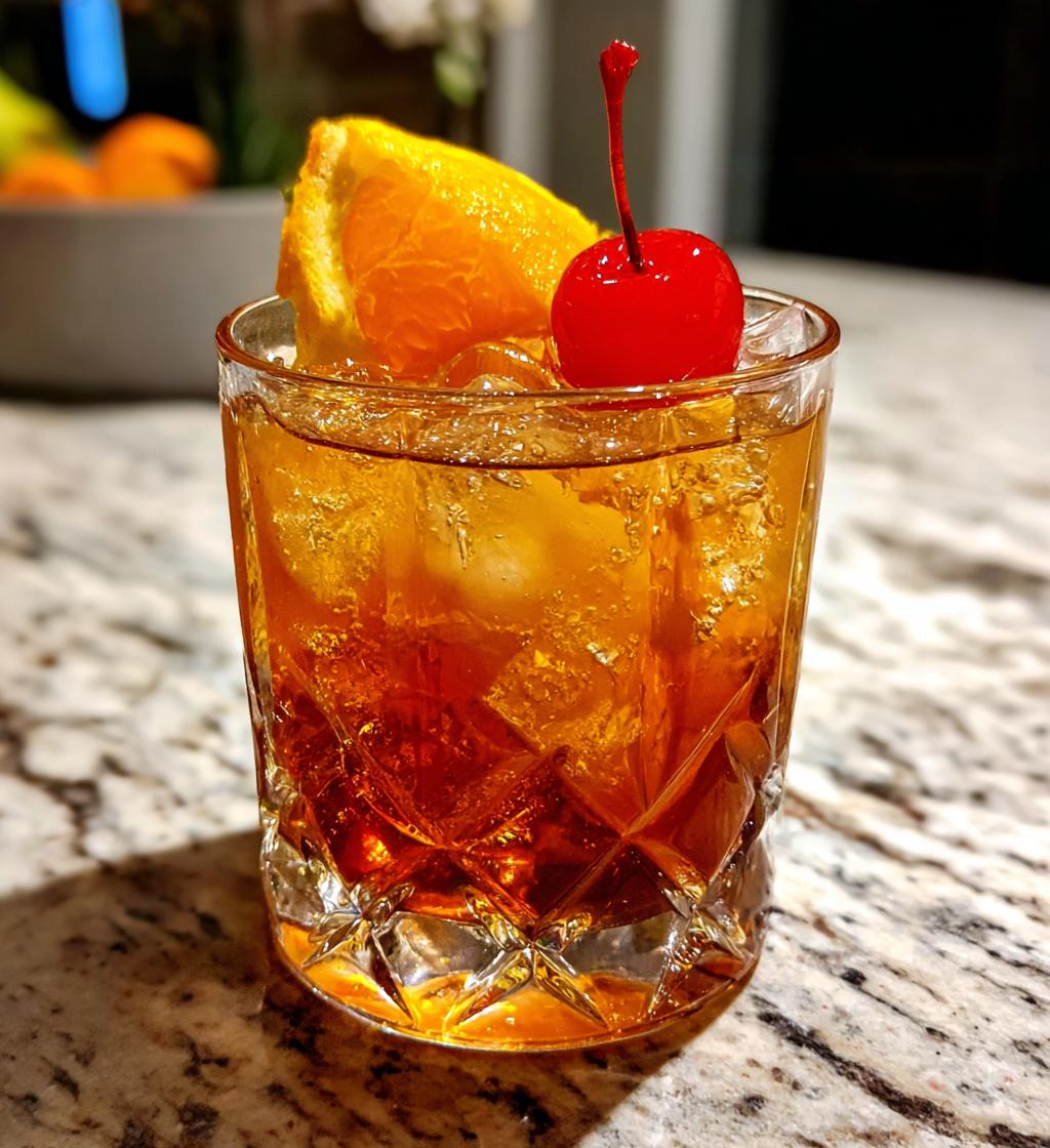 thanksgiving old fashioned cocktail