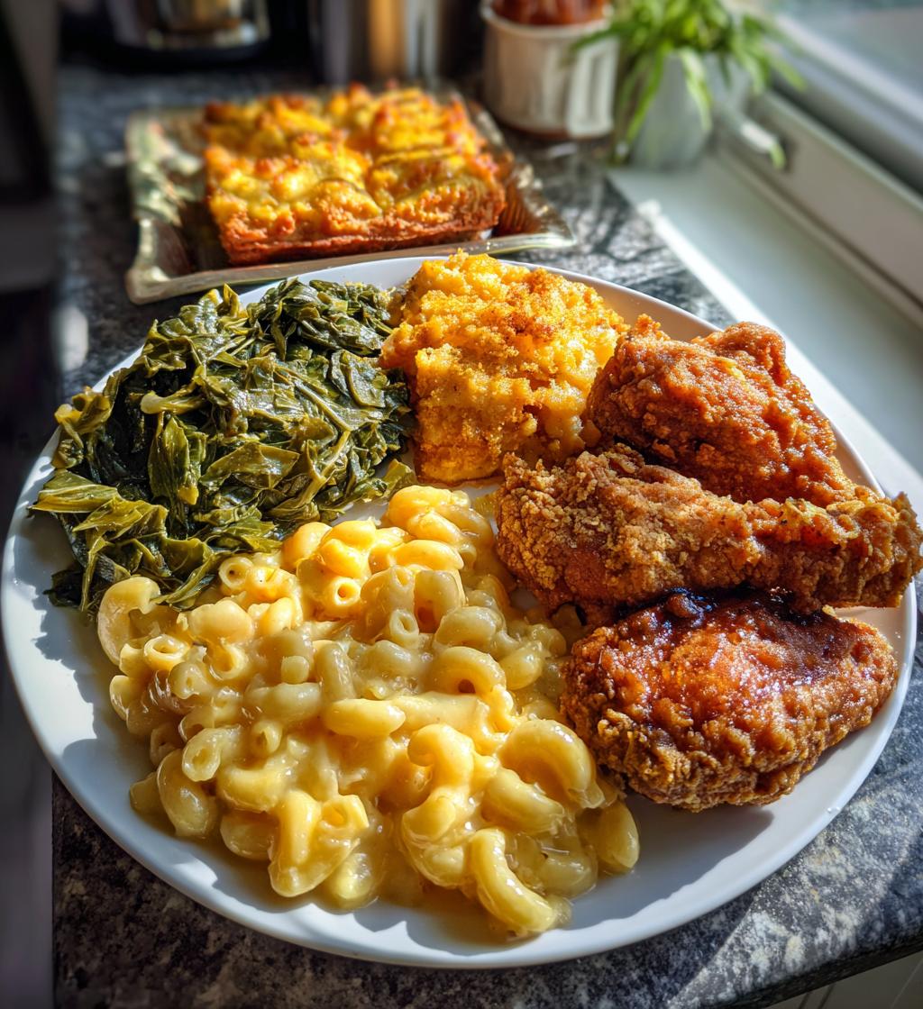 thanksgiving plates soul food