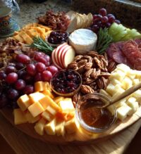 thanksgiving themed charcuterie board