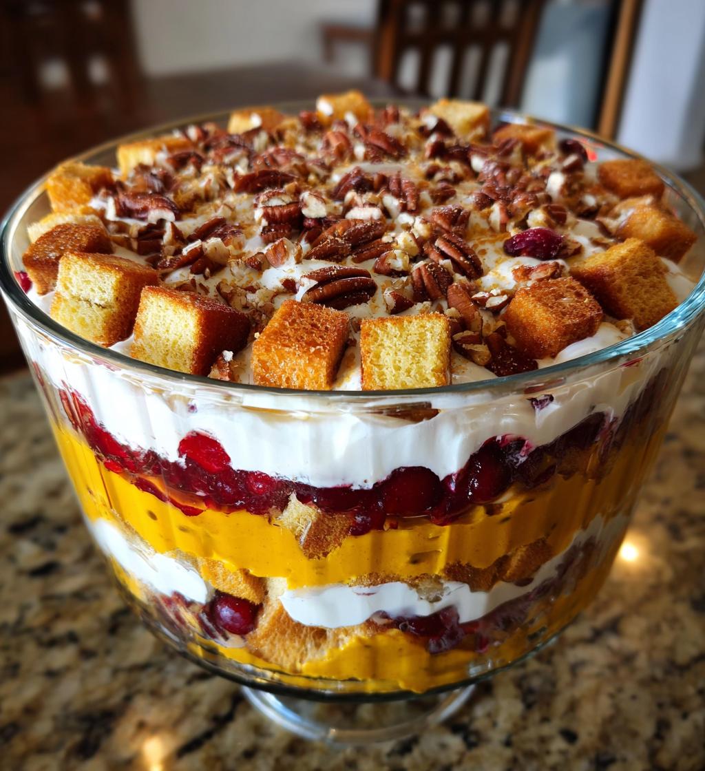 thanksgiving trifle desserts