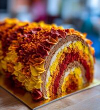 thanksgiving turkey cake