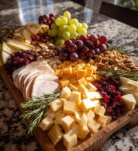 thanksgiving turkey charcuterie board