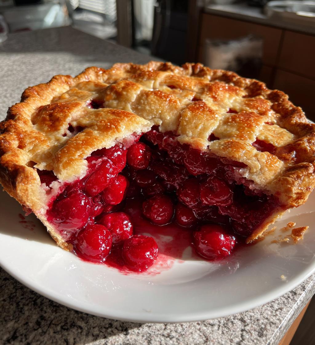 the best sour cherry pie recipe