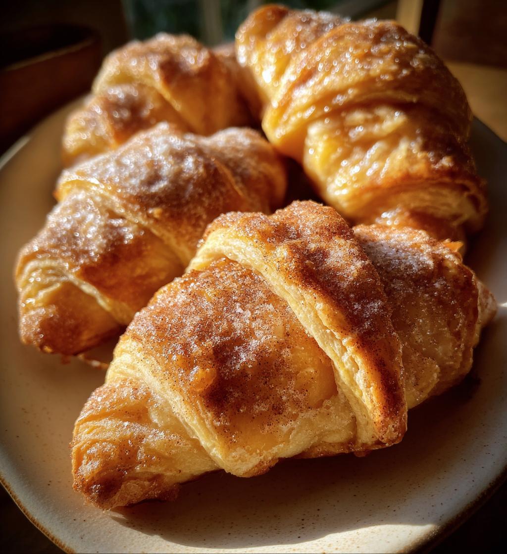 the easiest peach dumplings