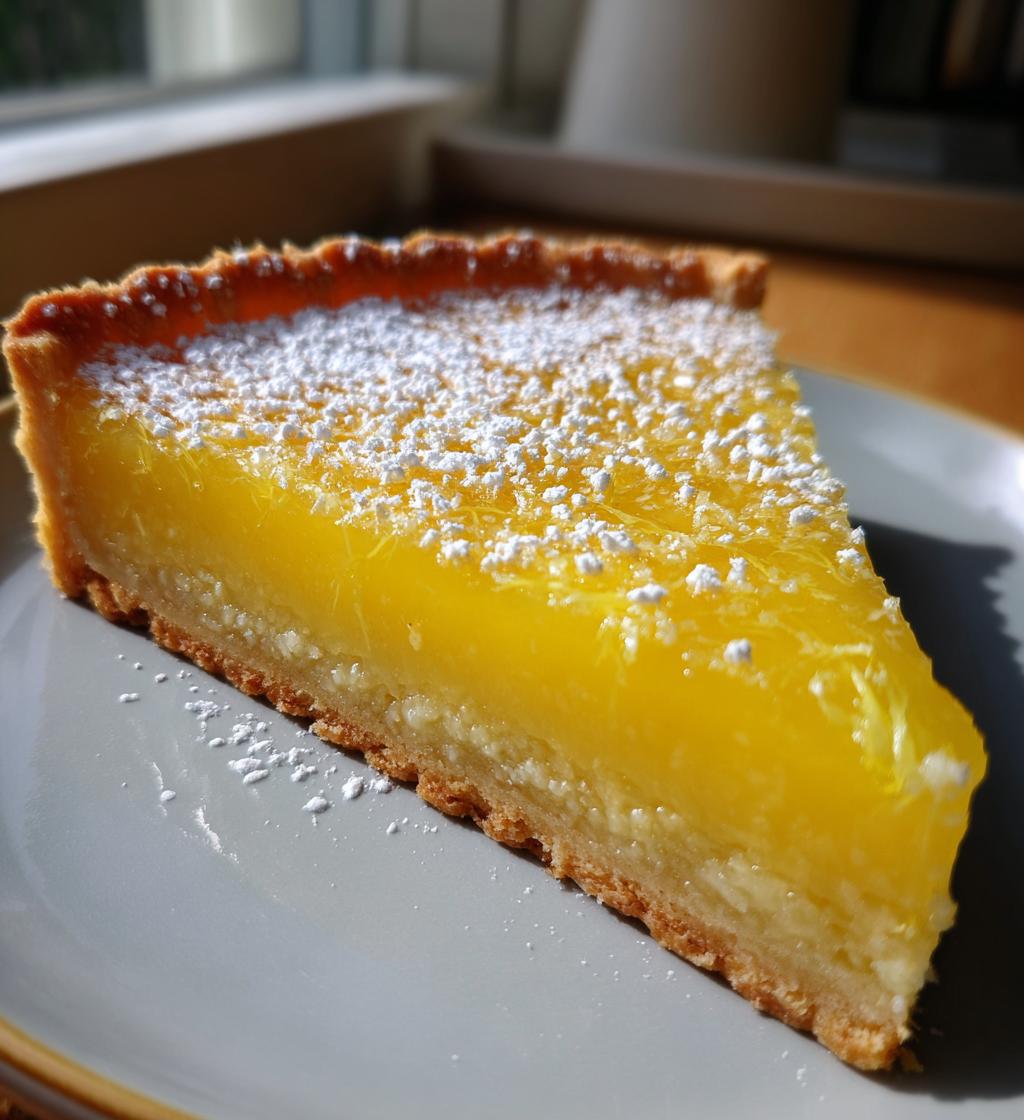 ultimate classic lemon tart recipe