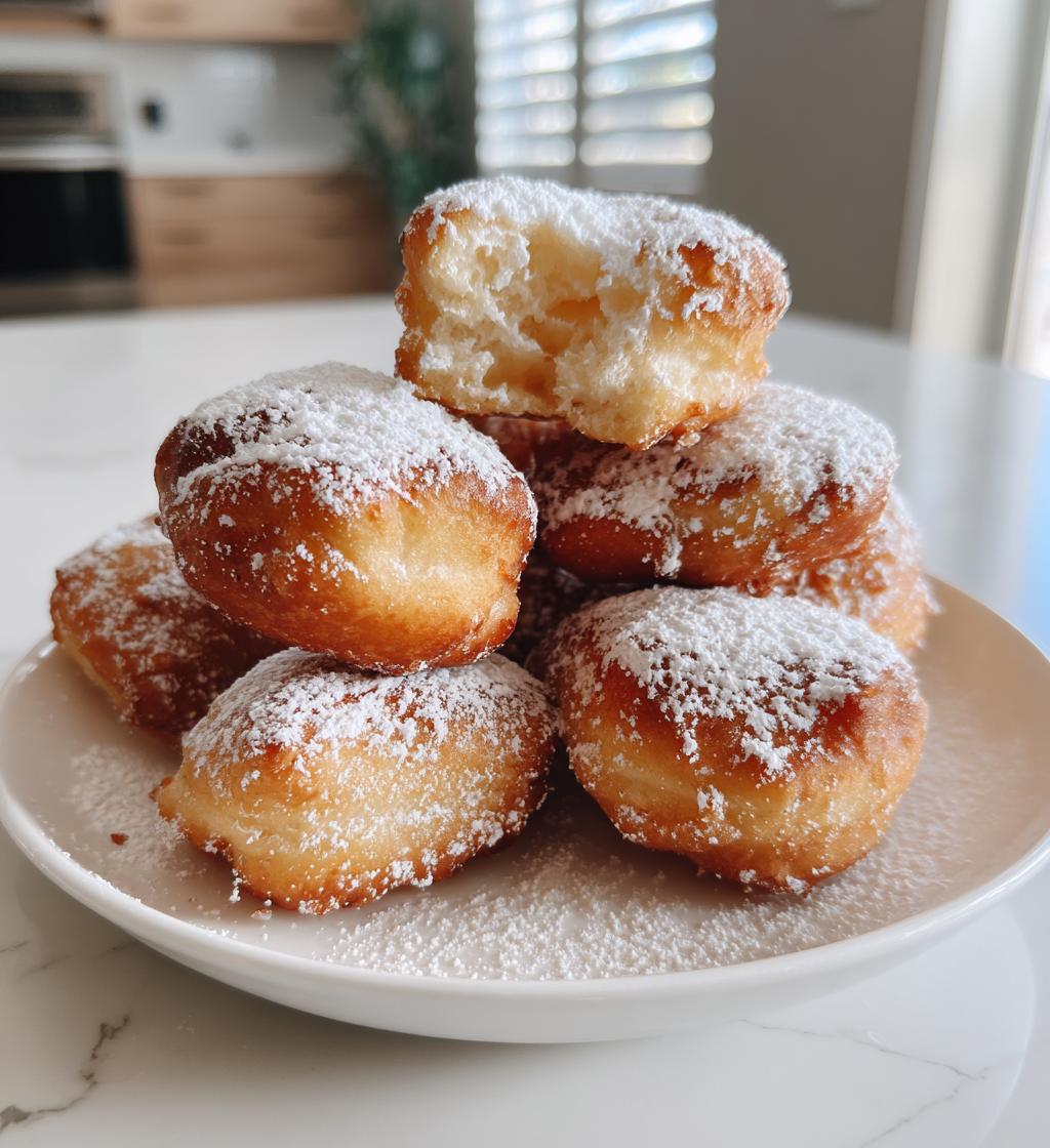 vanilla french beignets