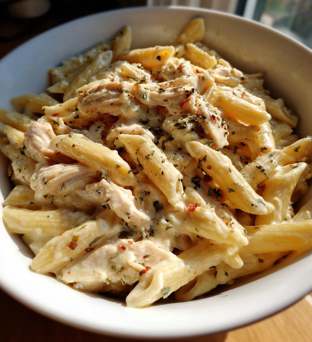white cheddar chicken pasta 2