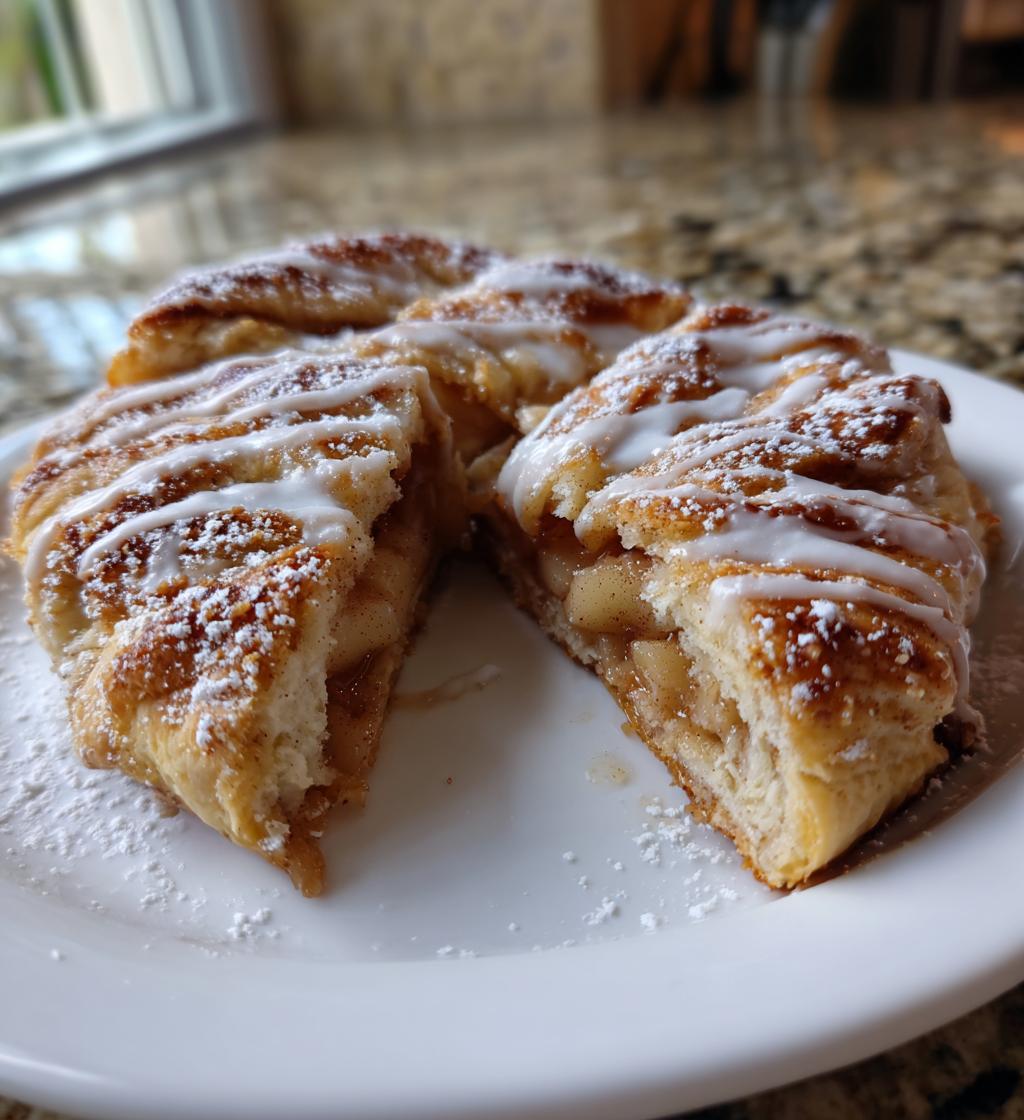 wisconsin apple kringle - detail 1