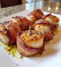 bacon wrapped scallops