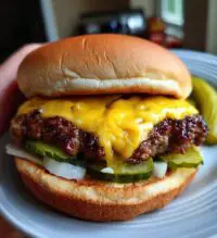 bbq cheeseburger recipe