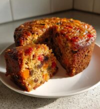 boiled fruit cake