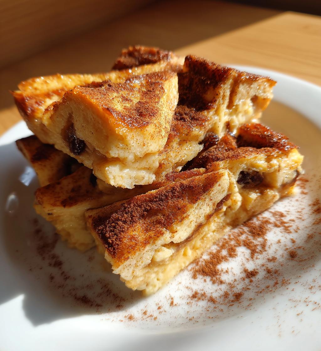 bread and butter pudding
