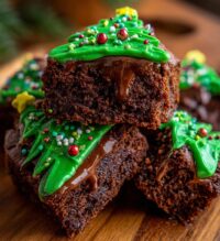 brownie christmas tree